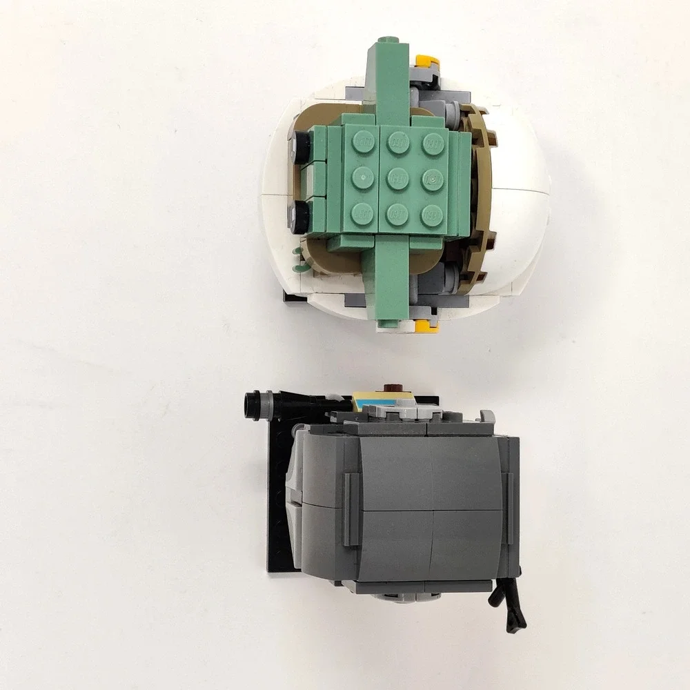 Star Wars Lego BrickHeadz w Instructions Mandalorian Mando Grogu Baby Yoda 75317